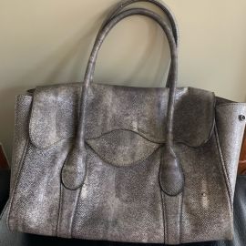 BCBGMaxAzria Bags Bcbgmaxazria Gray Purse Poshmark at Poshmark